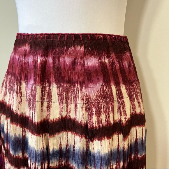 ST. JOHN SPORT Ring Dyed Silk Skirt - Picture 2 of 6